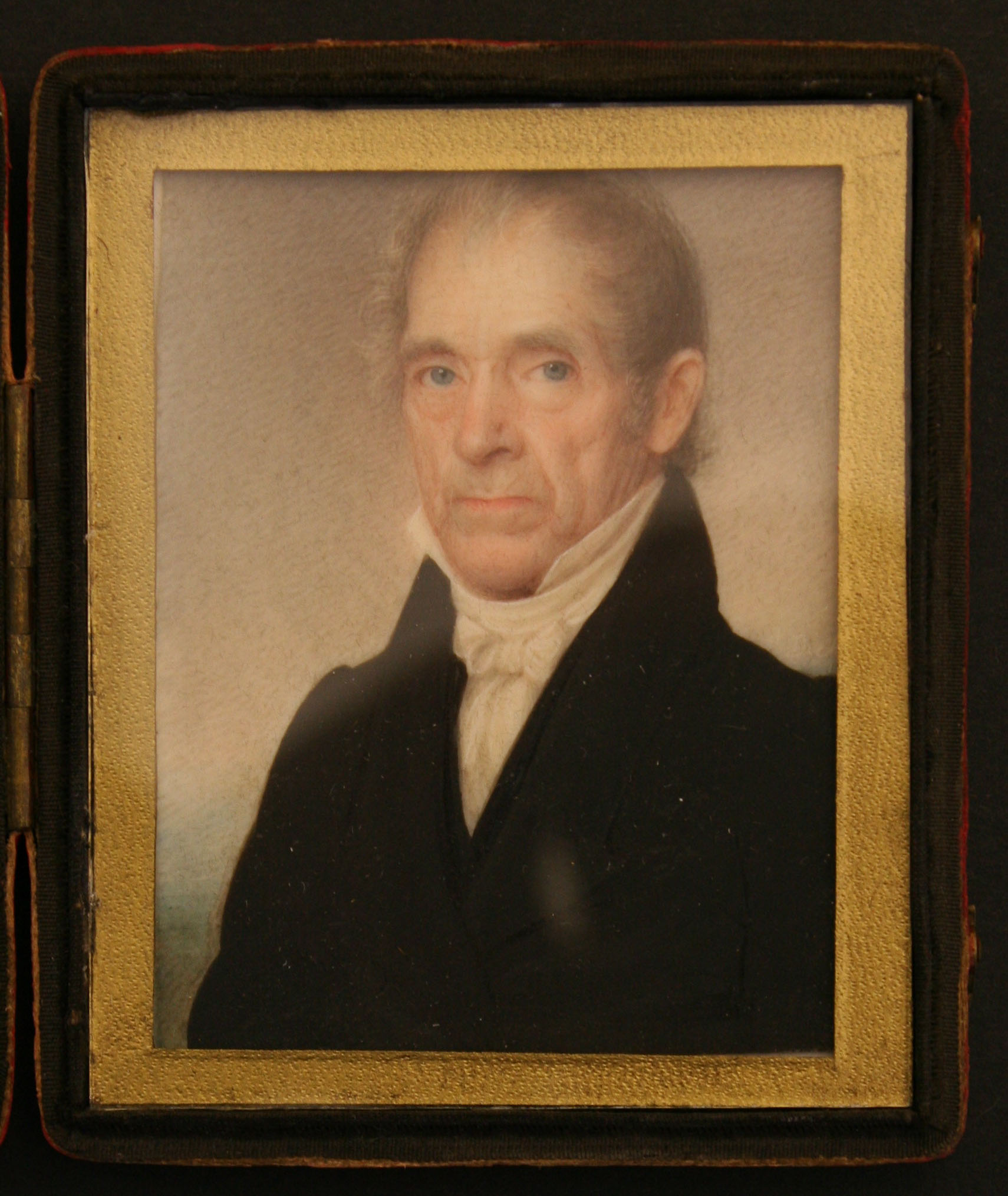 Portrait Miniature, Reuben Webster by Anson Dickinson