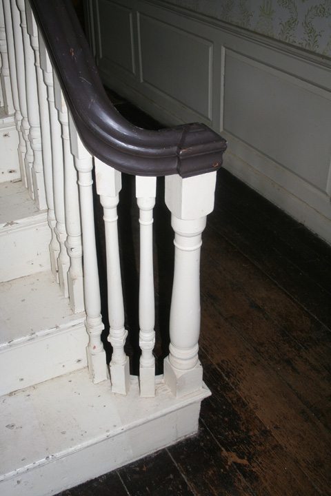 Front stairs of the house