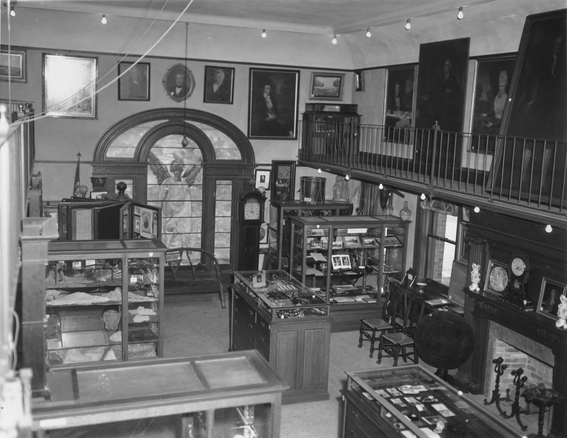 Present day Liggett Gallery prior to 1966 interior renovation. 